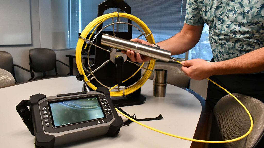 articulating borescope camera